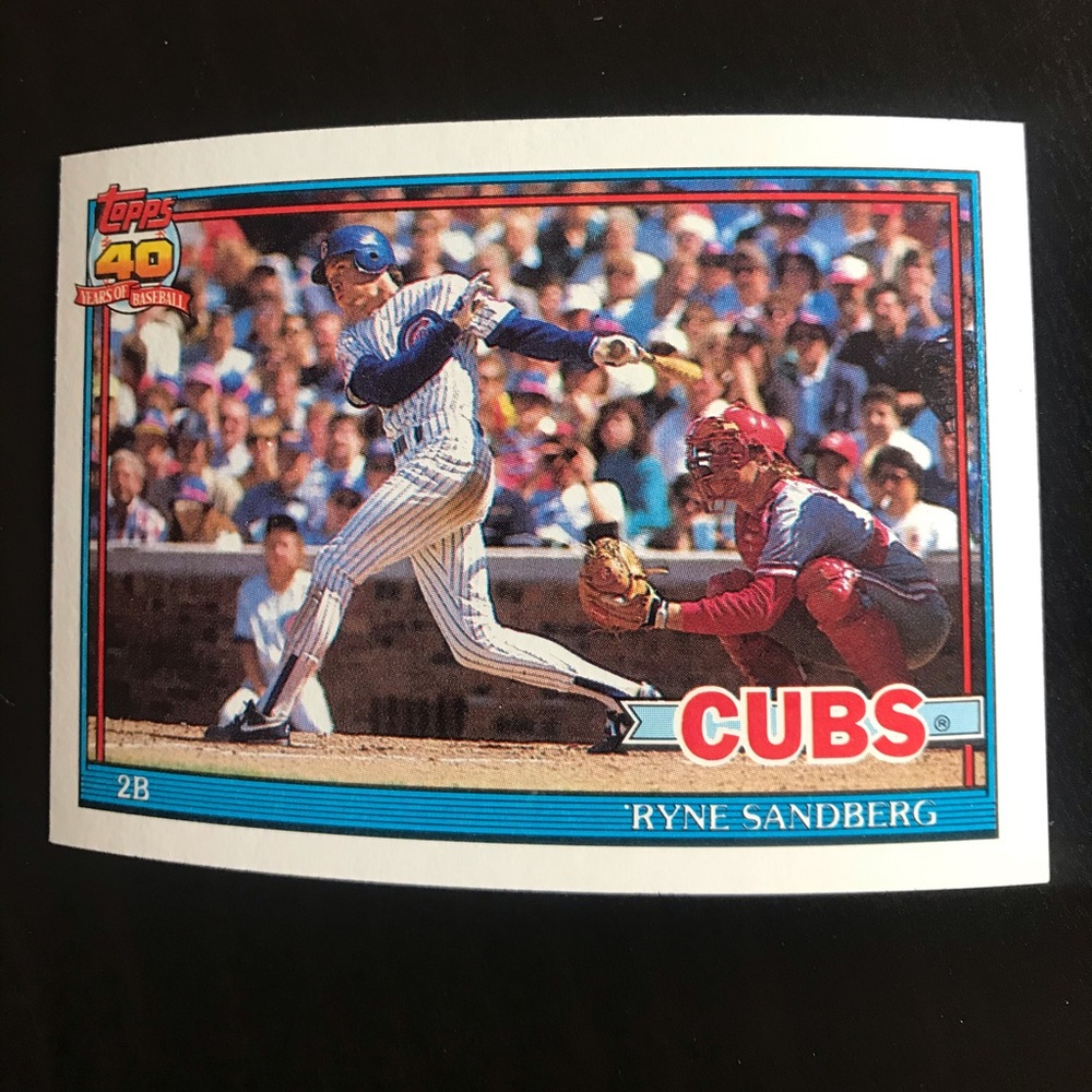 Ryne Sandberg Baseball card